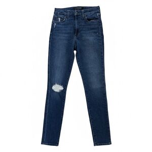 Joe's Jeans Flawless Hi (rise) Honey Distressed Curvy Skinny Ankle Jeans.Size 26